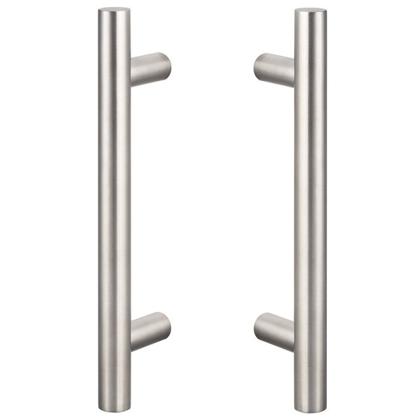 Sure-Loc Hardware Sure-Loc Hardware Shower Door Ladder Handle, 12, 2-sided, Satin Stainless SHR-RD1 32D